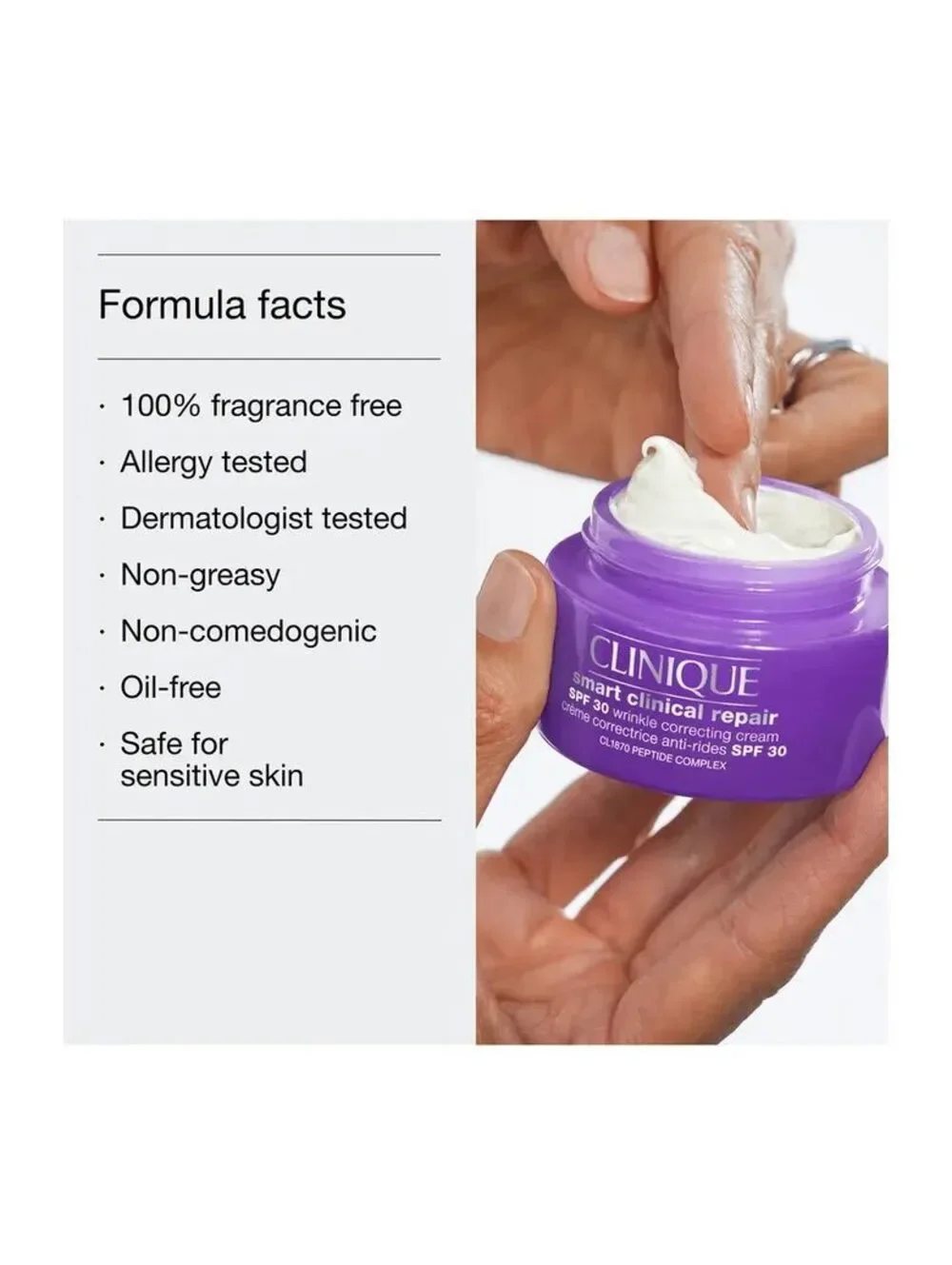 Clinique Smart Clinical Repair SPF 30 Wrinkle Cream 50ml New in Box